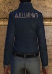 Illuminati Esports jacket, blue